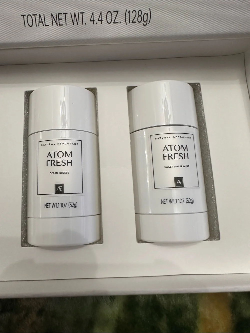 Mini Deodorant Starter Set — Black & White